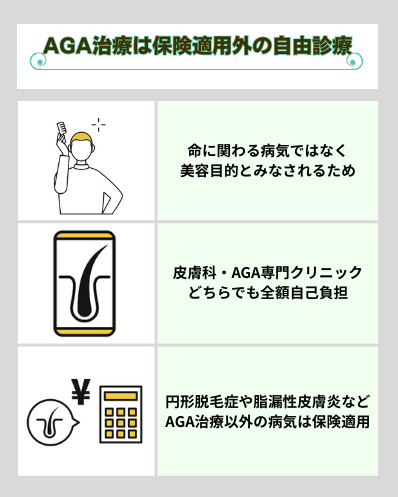 AGA保険適用外