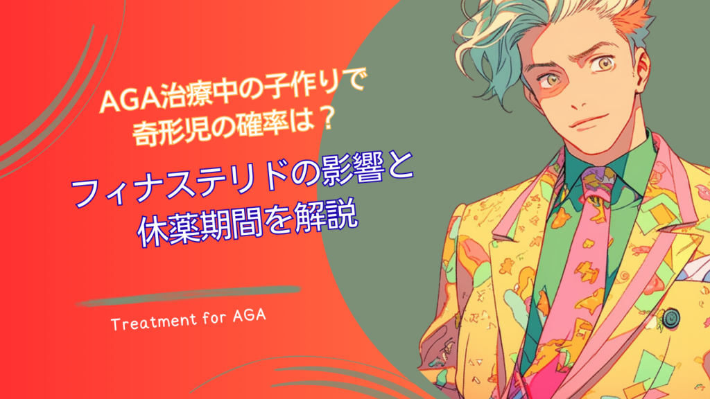 AGA治療中の子作りで奇形児の確率は？フィナステリドの影響と休薬期間を解説